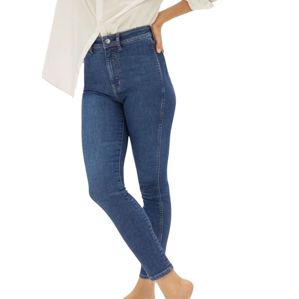 Everlane The Way High Skinny Jean Womens 27 Blue‎ Excellent High Rise Denim